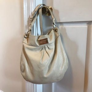 Mac Jacobs large white hobo bag